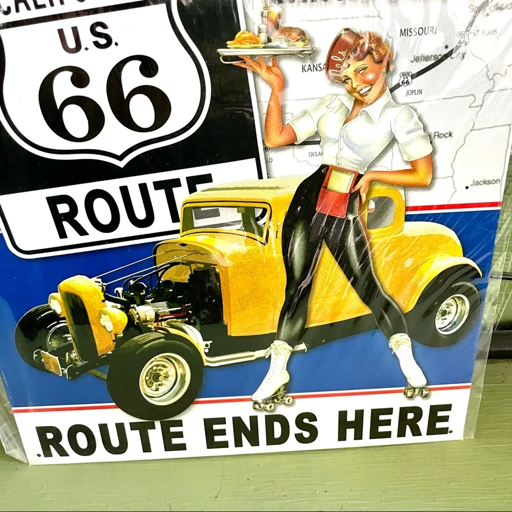 NEW Mel’s Drive-In California Route 66 Metal Sign